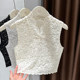 Hollow lace fake collar lace lace V-neck ແບບສັ້ນສໍາລັບແມ່ຍິງ
