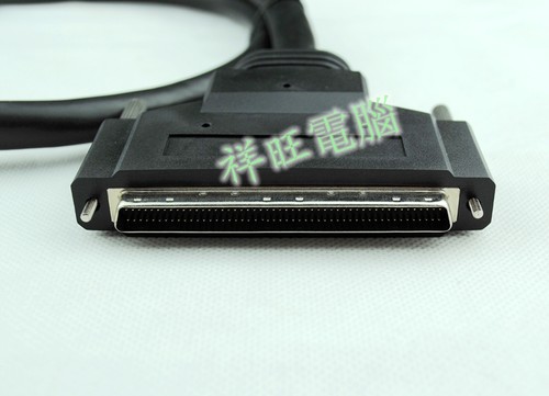 SCSI线100针线 100P线 高密100P线 HPDB100P高精密线 SCSI高密线 - 图0