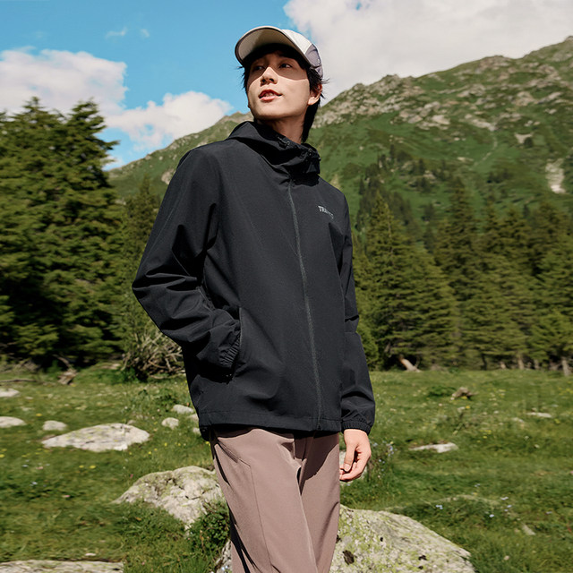 361 Jacket Spring and Autumn Windbreaker Hooded