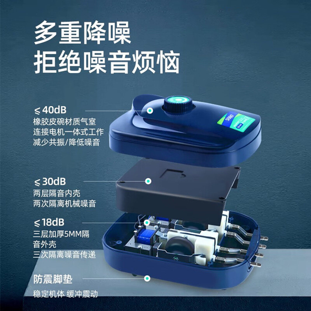 鱼缸冲氧泵超静音水族过滤氧气泵养鱼增氧泵水族箱充氧打氧增氧机,淘宝优惠券,粉丝福利购,淘宝优惠卷