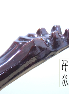 实木底座茶壶圆盘挂玉架玉挂件