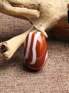 天然缠丝玛瑙勒子吊坠挂件