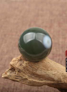 diy缠丝绿玛瑙天眼佛珠饰品挂件