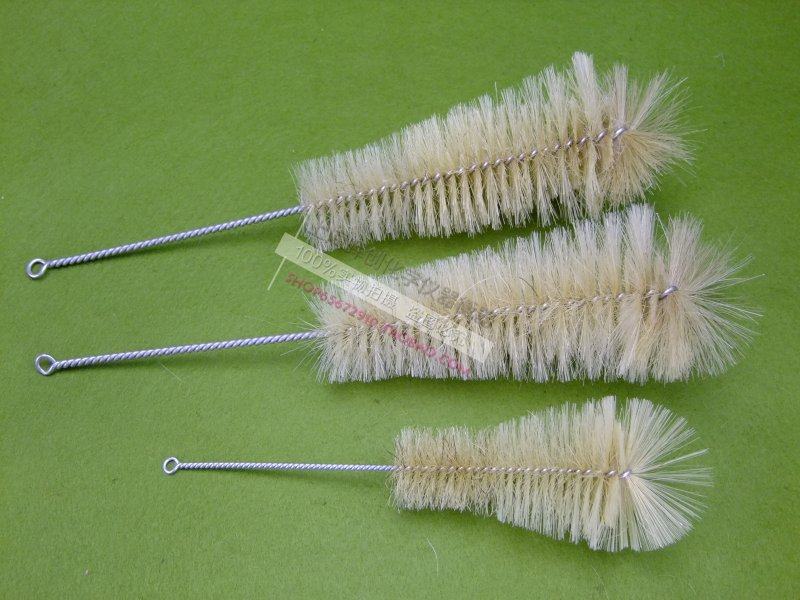 洗瓶刷三角瓶刷100/250/500/1000/2000ml实验刷子 试剂瓶刷 毛刷