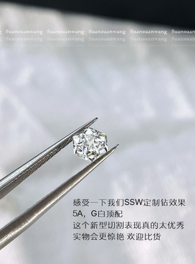 顶配钻体！圆环蜂窝项链皇后切钻925银镀18k金简精致叠戴锁骨链