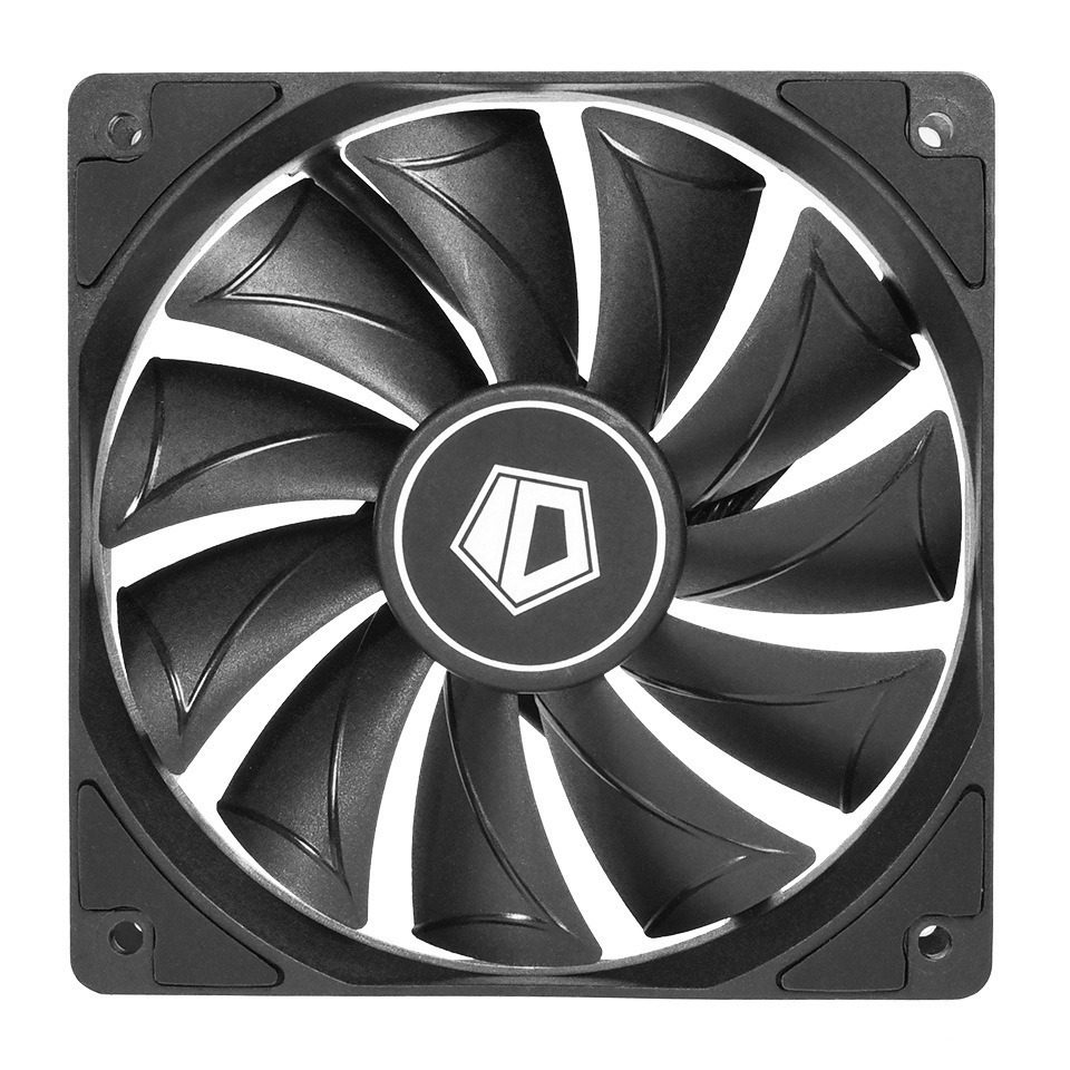 ID-COOLINGXF-12025-SD-K12cm机箱风扇4pinpwm温控机箱风扇 - 图3