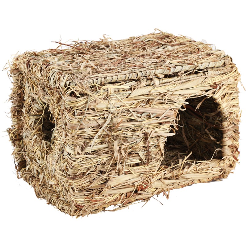 兔子草窝草垫子过冬保温暖荷兰猪棉窝兔兔窝窝避暑保温牧草小草屋,淘宝优惠券,粉丝福利购,淘宝优惠卷