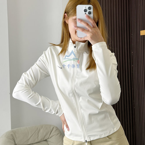Nike耐克25秋季女子DRI-FIT速干全长拉链开襟跑步上衣外套IB1999 - 图1