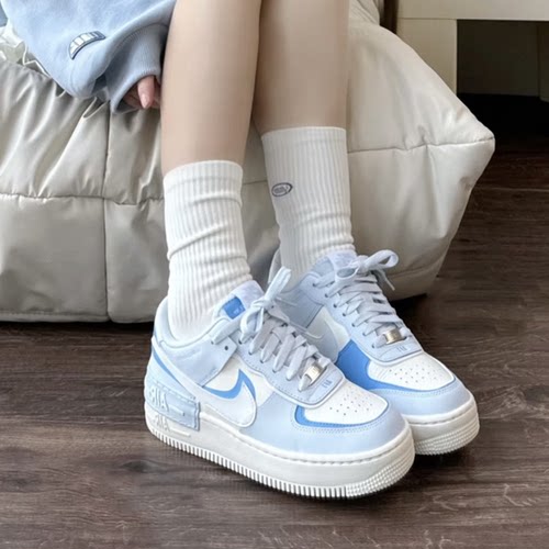 26新款Nike耐克运动鞋女子AF1 SHADOW空军一号厚底低帮板鞋DZ1847 - 图2
