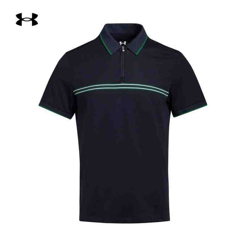 安德玛UA男子短袖25新款Premier拉链POLO衫高尔夫运动T恤6000395,淘宝优惠券,粉丝福利购,淘宝优惠卷