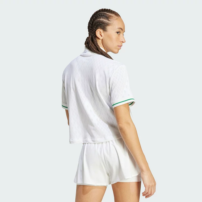 Adidas, теннисная форма, поло, 25 лет, с коротким рукавом