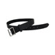 New retro style rectangular silver jeans belt