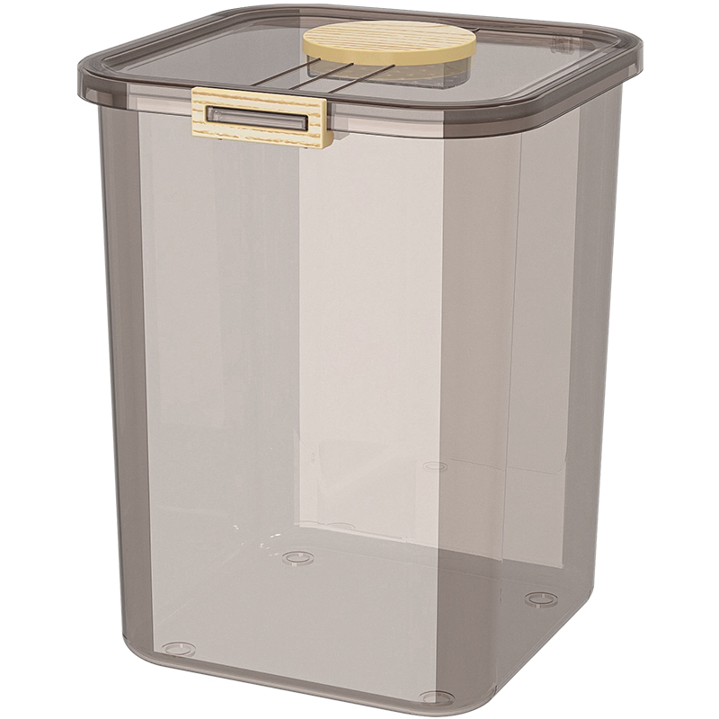 加厚米桶密封罐20斤米箱家用面粉储存罐装米缸防虫防潮厨房收纳箱-图3