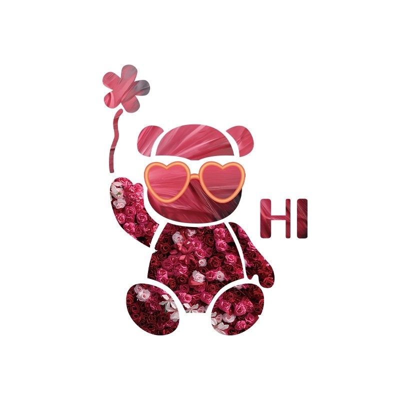 网红打卡公仔拍照区美容院店花墙面装饰造背景布置氛围形象高级感,淘宝优惠券,粉丝福利购,淘宝优惠卷