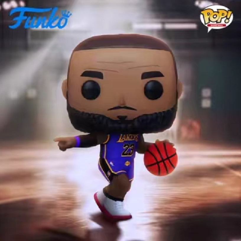 Funko莫兰特玩偶库里詹姆斯NBA摆件布克杜兰特哈登手办乔丹球星礼 - 图0