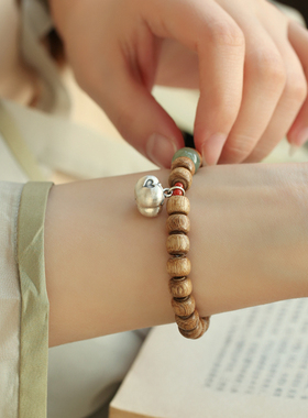 兰术文艺事事如意沉香手串女