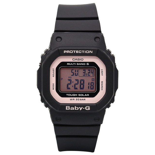 Casio solar radio wave women's wrist watch waterproof