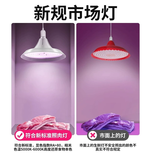 Лампа для продуктов, энергосберегающий светильник, комфортный световой спектр, с винтовым цоколем