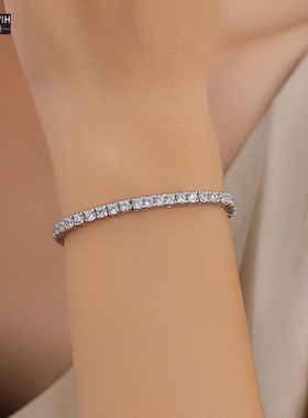 ECETOWIH新款欧美S925纯银手链