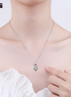 ECETOWIH新款饰品s925纯银心形项