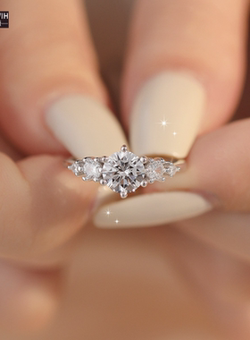 ECETOWIH新款S925女士银戒指六