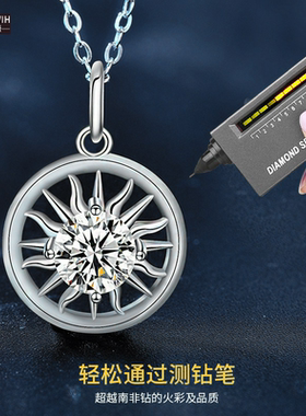 ECETOWIH新款原创莫桑石纯银饰品