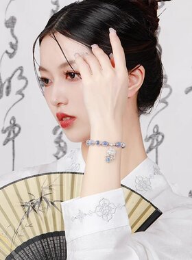 DESIWCEN德斯琛糖心平安锁手链女