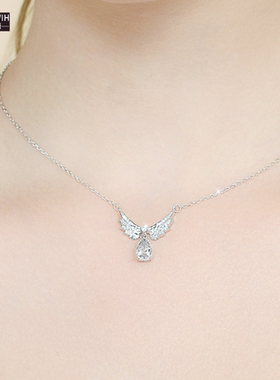 ECETOWIH新款莫桑天使之翼纯银