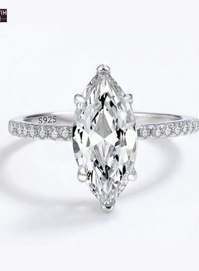 ECETOWIH欧美S925纯银皇冠女神马