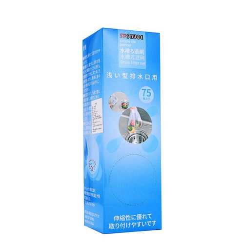 日本抽取式水槽洗碗池过滤网厨房一次性地漏水池网袋洗菜池垃圾兜-图3
