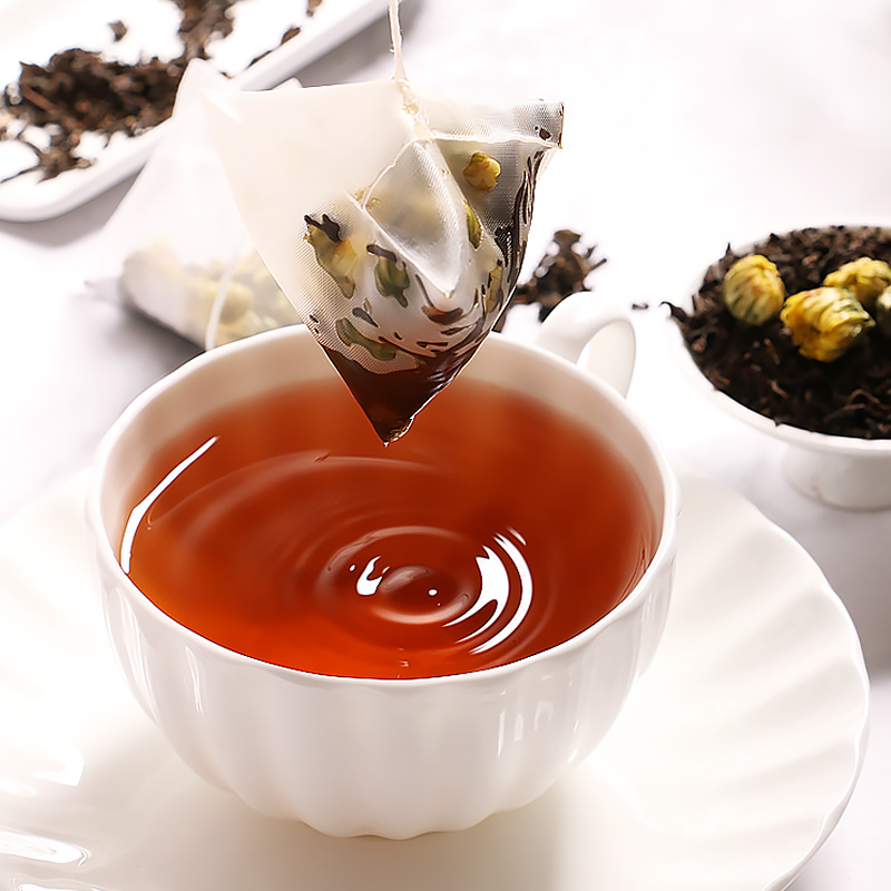 中闽飘香旗舰店买1送1 菊花普洱茶胎菊花茶黑茶菊花茶养生袋泡花茶组合茶包冷泡1