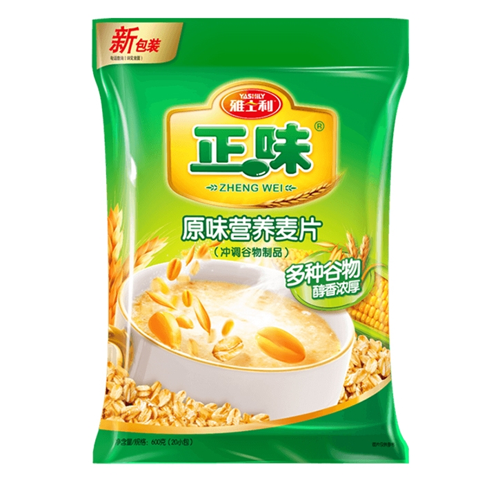 雅士利正味原味麦片早餐即食冲饮代餐营养谷物燕麦片官方旗舰店 - 图3