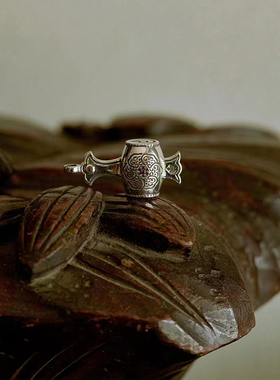 大黑天福锤挂坠银吊坠手链手机链