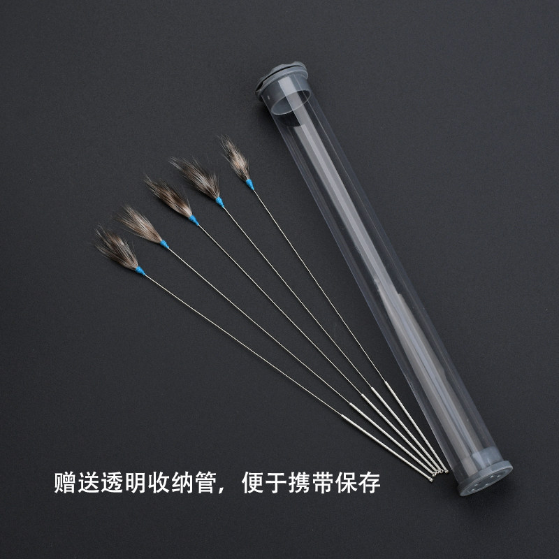 天艺采耳工具银针芦花鸡毛掏耳朵工具套装挖耳勺耳扒毛棒送收纳盒,淘宝优惠券,粉丝福利购,淘宝优惠卷