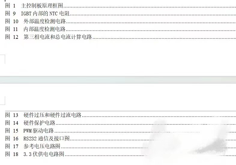 电机控制器硬件设计说明书感兴趣的话点我想要和我私聊吧 - 图0