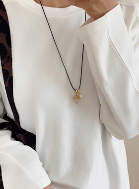 美好寓意爆闪碎冰冰金葫芦蘑菇石榴淡水珍珠可拆卸万能扣吊坠项链