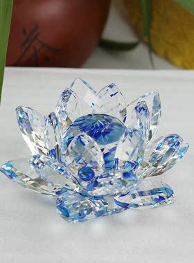 水晶珠宝柜台供佛酥油灯创意摆件