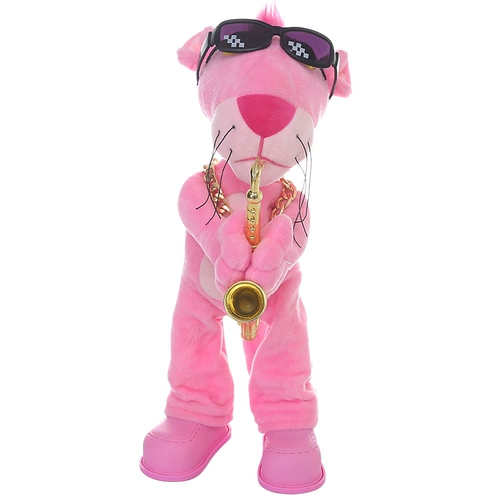 Douyin Toy Sound Control Pink Leopard Funny Can Can Dang