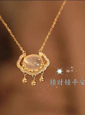 新款国风如意祥云项链平安吉祥高