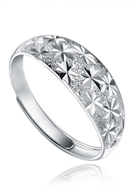 龙凤满天星流星雨戒指女光面男女