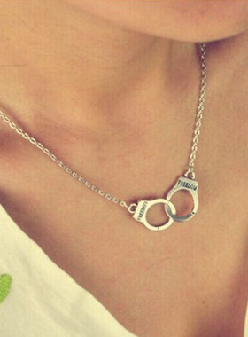 ins时尚甜美可爱手铐挂件配饰女