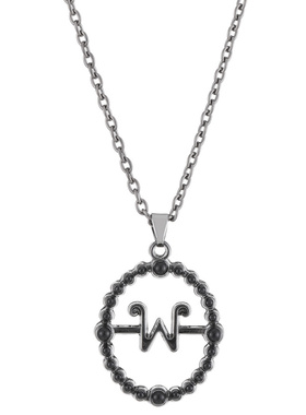 跨境热卖星期三项链男女款时尚镂