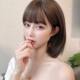 Japanese girl wig bobo fluffy natural eyebrows