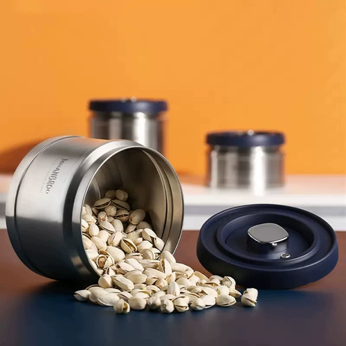 Финляндия Мисанбруо из нержавеющей стали кофейная фасоль чайные гайки Сэкомить бар Сделай насос вакуумный хранение