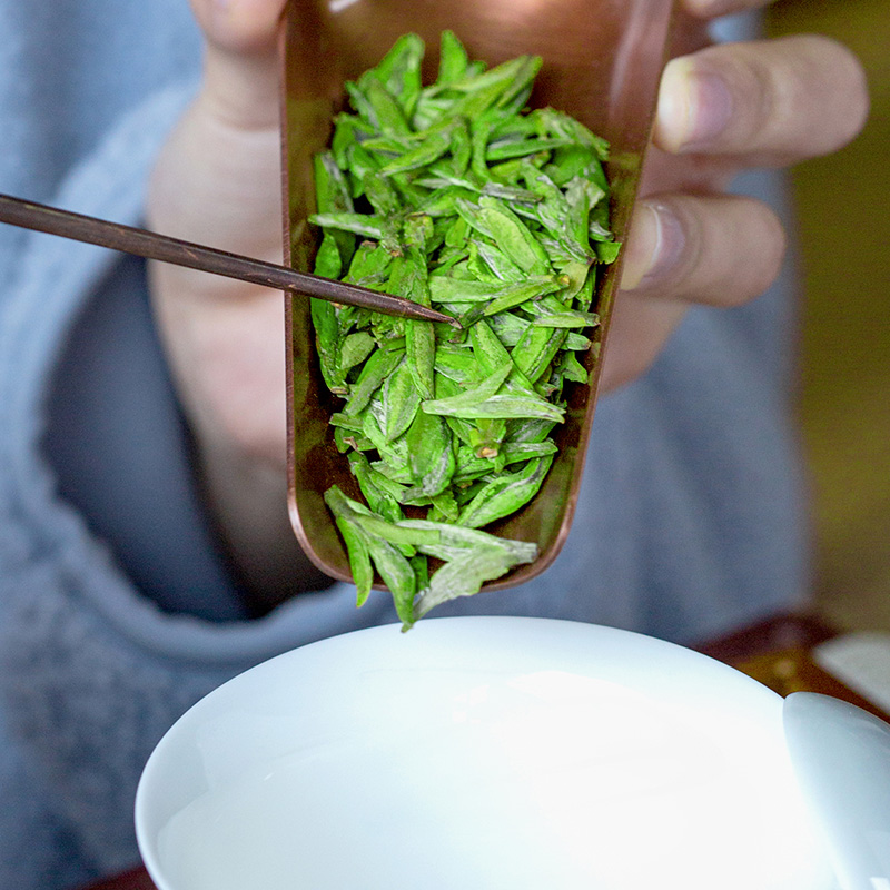 五虎茶叶旗舰店新茶五虎明前龙井茶叶250g浓香型绿茶春茶散装罐装礼盒装0