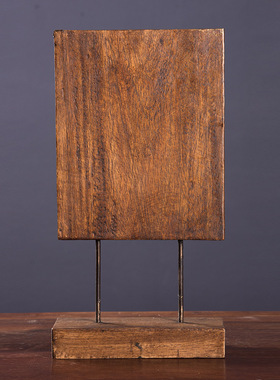 泰国木雕佛脸佛像摆件