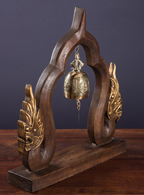 泰式软装复古铃铛工艺品