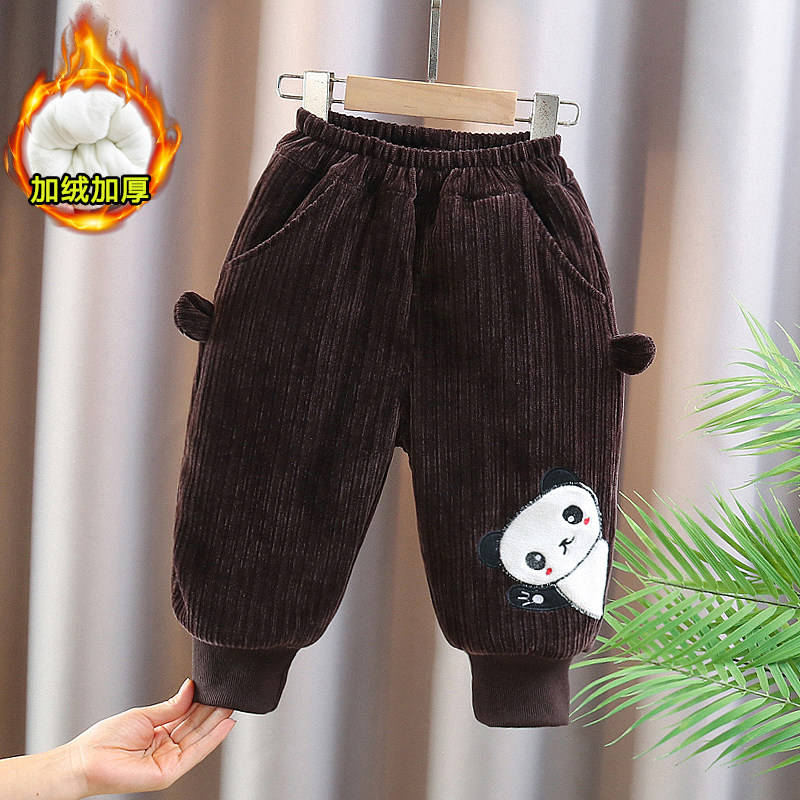 男童加绒裤子秋冬宝宝婴儿长裤女童冬装洋气加厚保暖一条过冬棉裤,淘宝优惠券,粉丝福利购,淘宝优惠卷