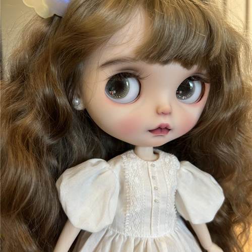 Blythe 小布娃娃多肉改妆改娃正拼Z拼 静婉 - 图2