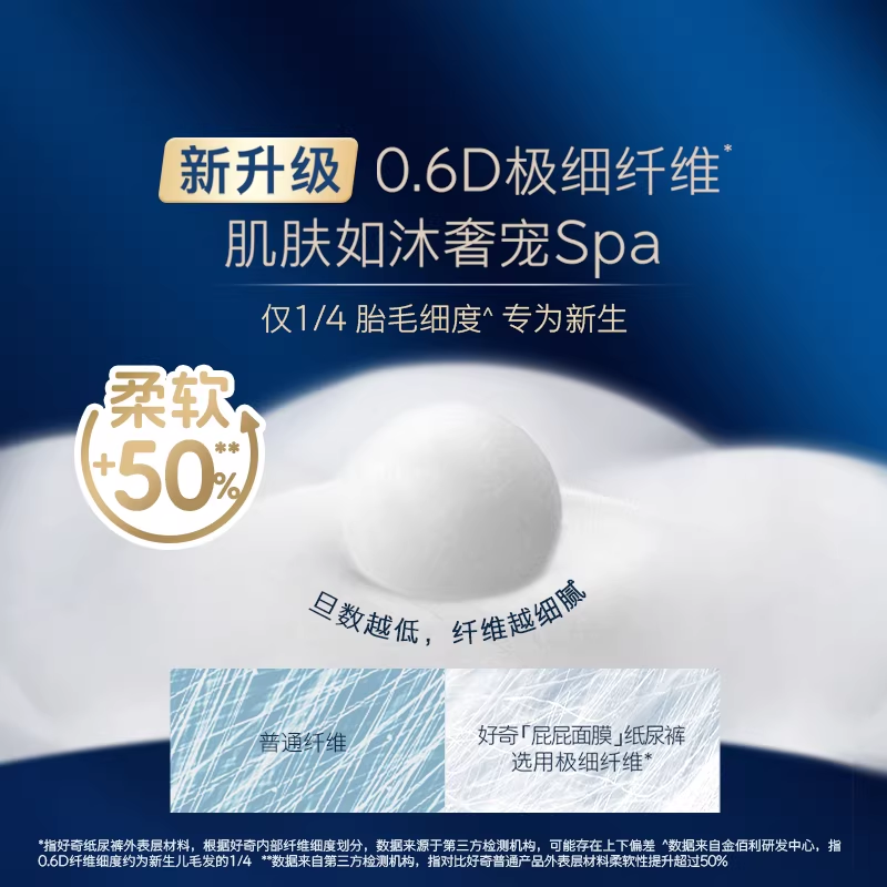 【天猫U先】好奇蓝标屁屁“面膜”纸尿裤成长裤派样装NB-XL4片,淘宝优惠券,粉丝福利购,淘宝优惠卷